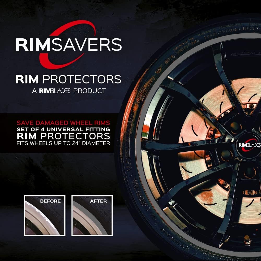 Silver Wheel Rim Protectors Set of 4 X395585
