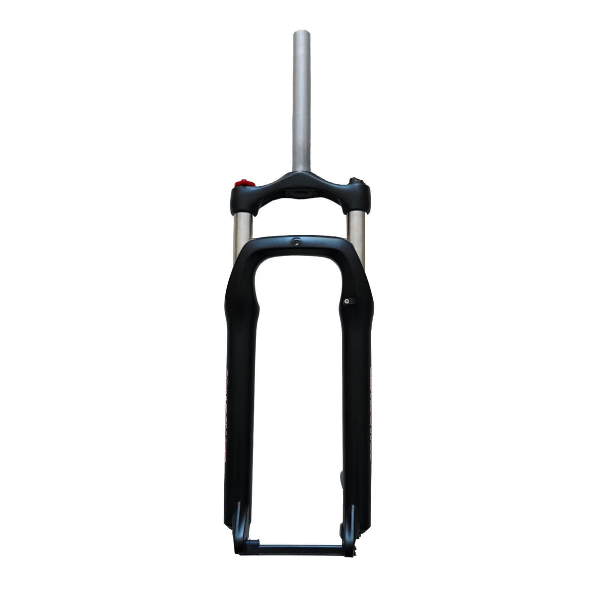 24 inch Bicycle Suspension Fork 4" Fat Tire Disc Brake QR 9mm Manual Lockout L564