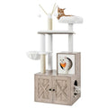 2-in-1 Cat Tree with Litter Box Enclosure O22971