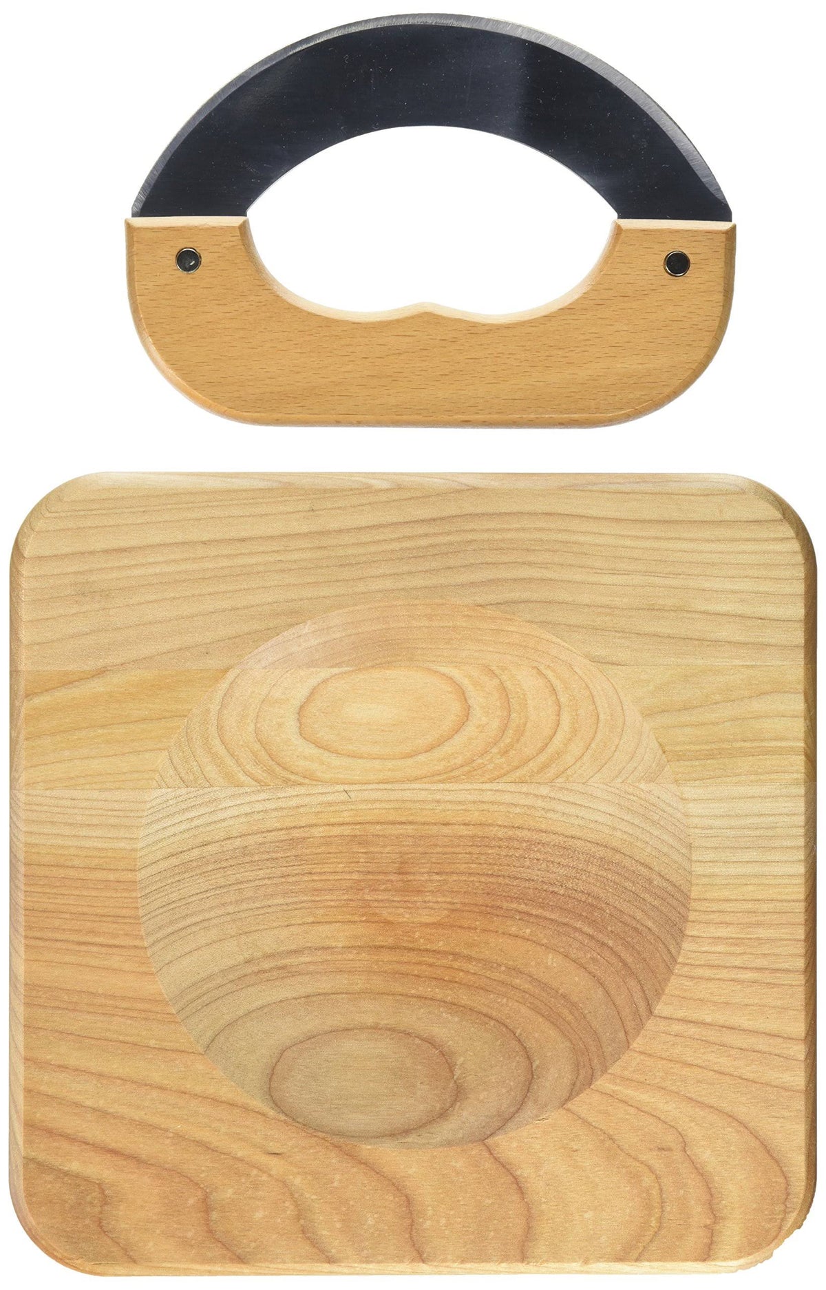 Chopping Board with Mezzaluna E49625