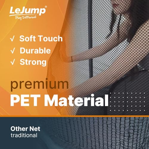 14FT 12FT 10FT Non-Spring Trampoline with Enclosure Net D7604