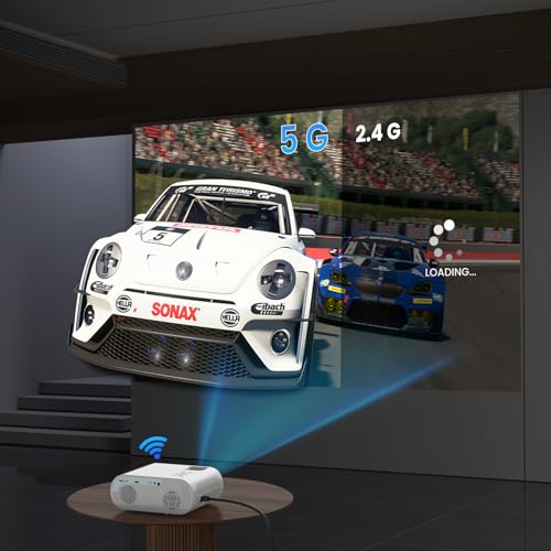 HD 4K Projector with WiFi and Bluetooth X7282