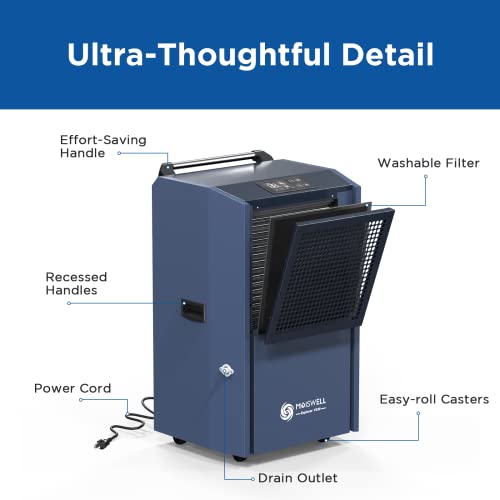 305 Pint Commercial Dehumidifier with Drain Hose K678