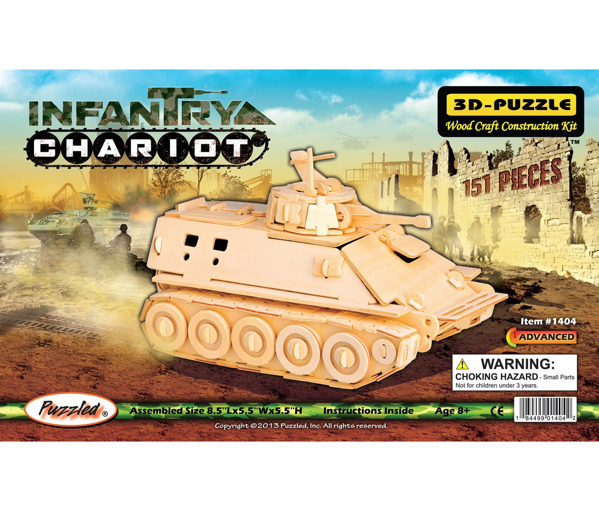 Infantry Chariot 3D Puzzles T34456
