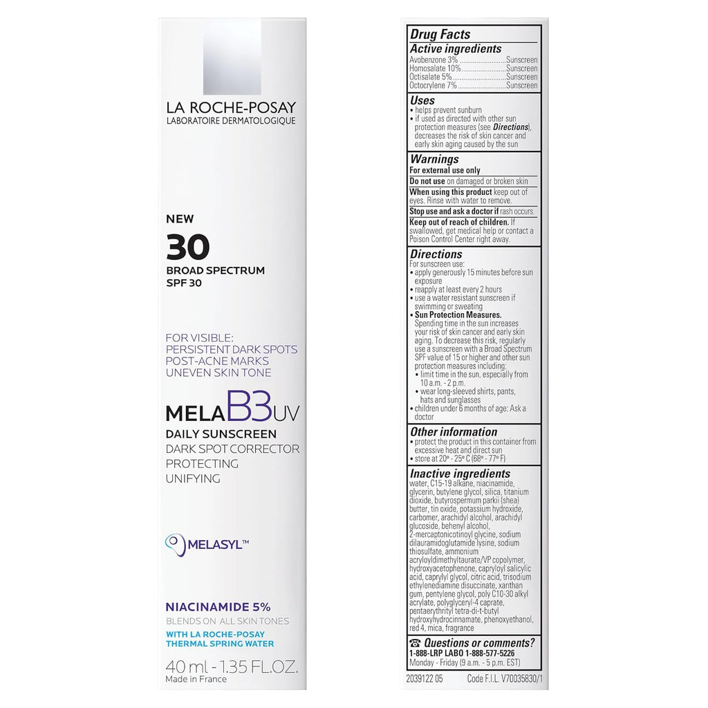 SPF 30 Face Sunscreen Moisturizer with Niacinamide 40ML E9434