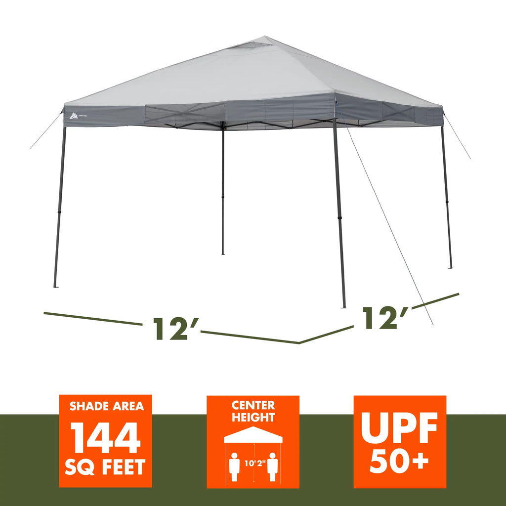 12' x 12' Instant Straight Leg Canopy I54537
