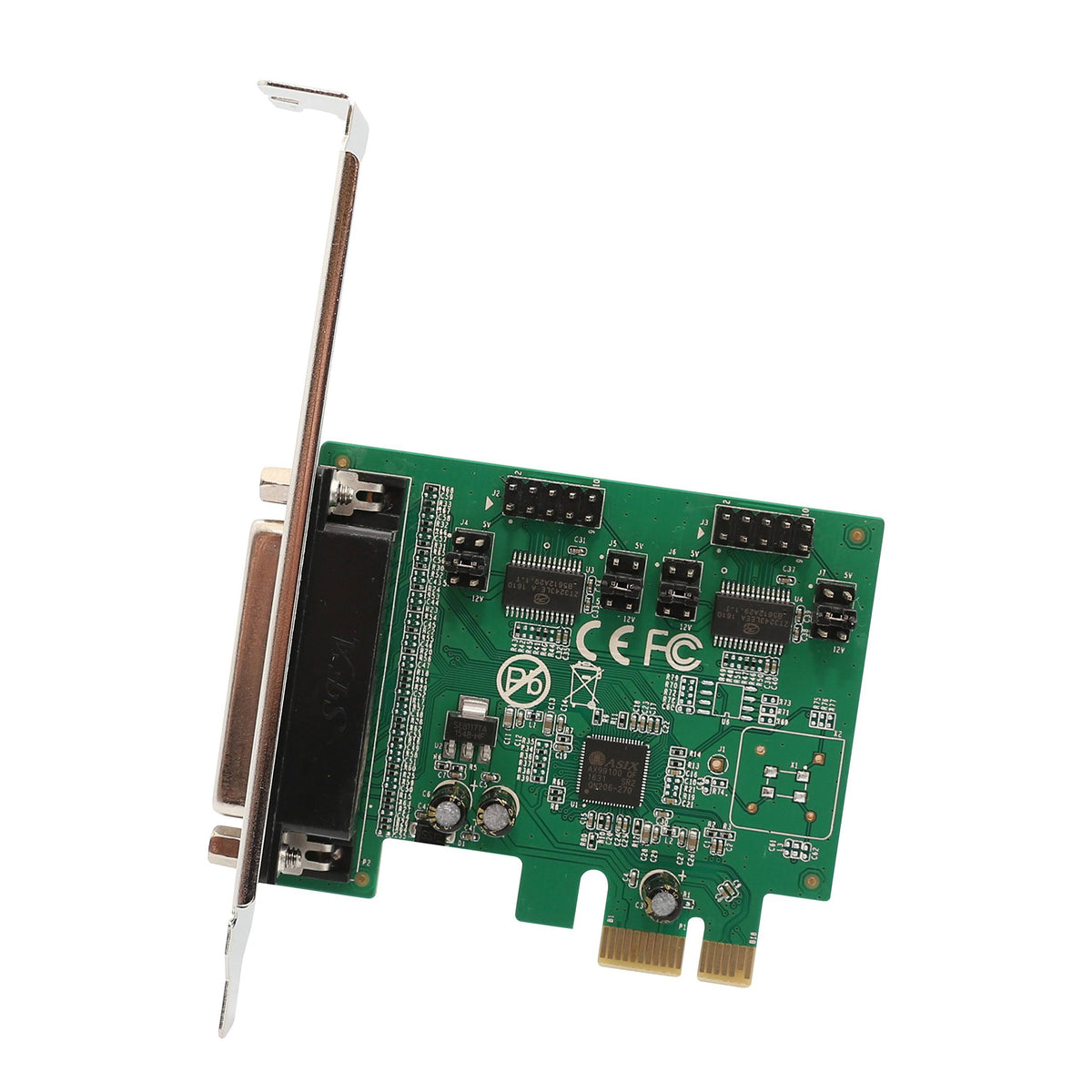 2 Port DB9 Serial and 1 Port DB25 Parallel PCI-Express Combo Card V6061