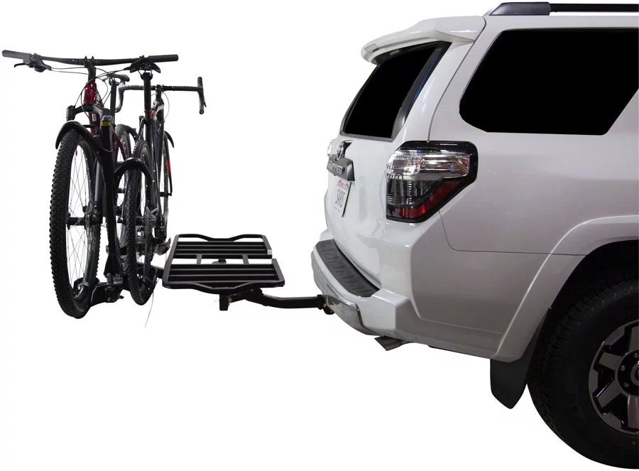 Black 2-Bike Cargo Bike Rack R597