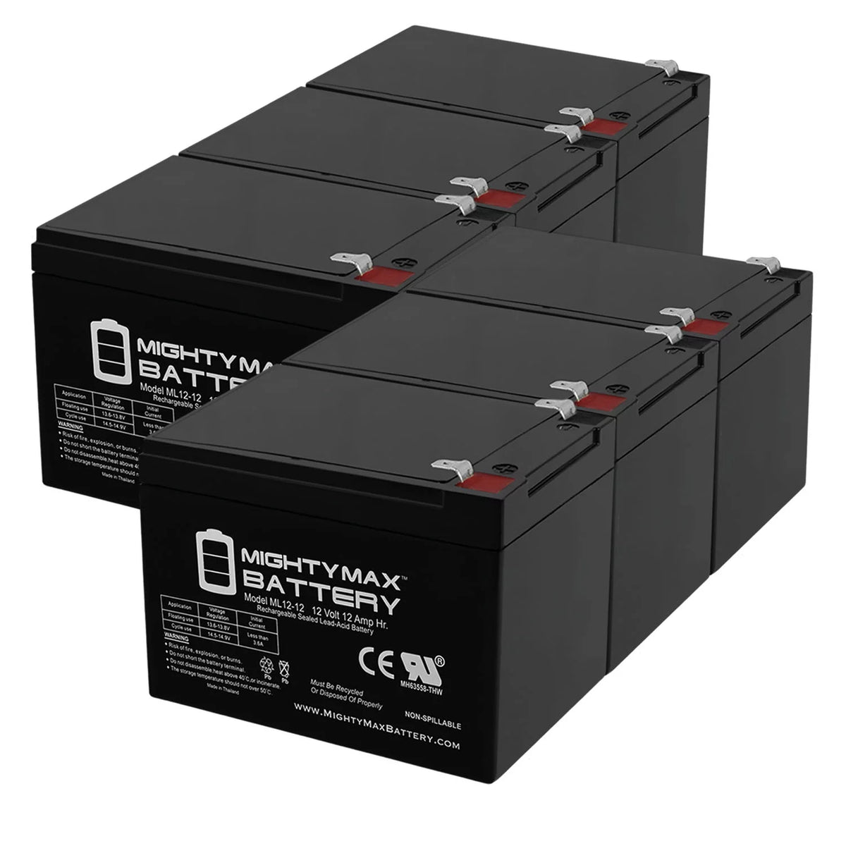 12V 12AH F2 SLA Battery R3097