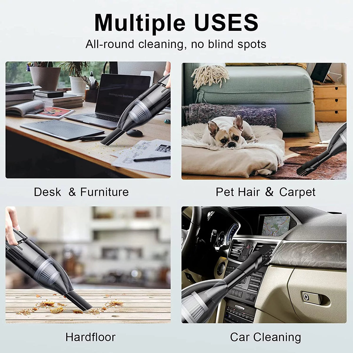 Cordless Handheld Vacuum Cleaner with Washable HEPA Filter O18940
