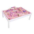 Wooden Train Set and Table B328
