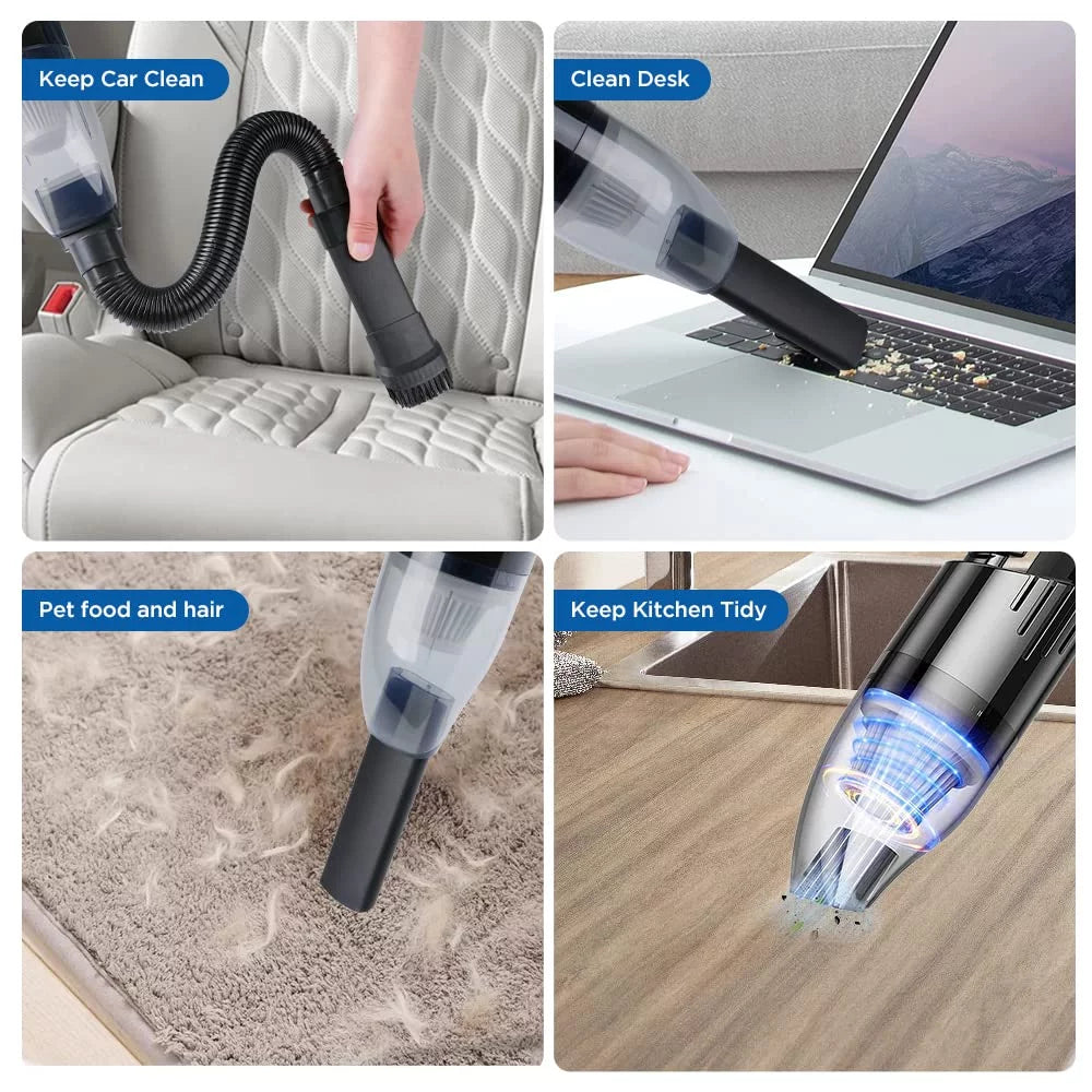 Cordless Handheld Vacuum Cleaner with Washable HEPA Filter O18940