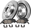 5 Lug Brake Rotors with Ceramic Pads M159744