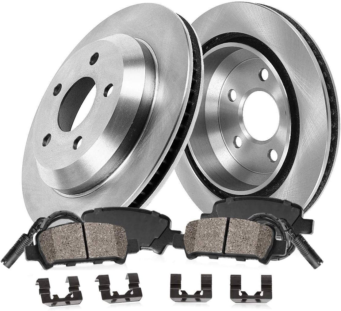 5 Lug Brake Rotors with Ceramic Pads M159744
