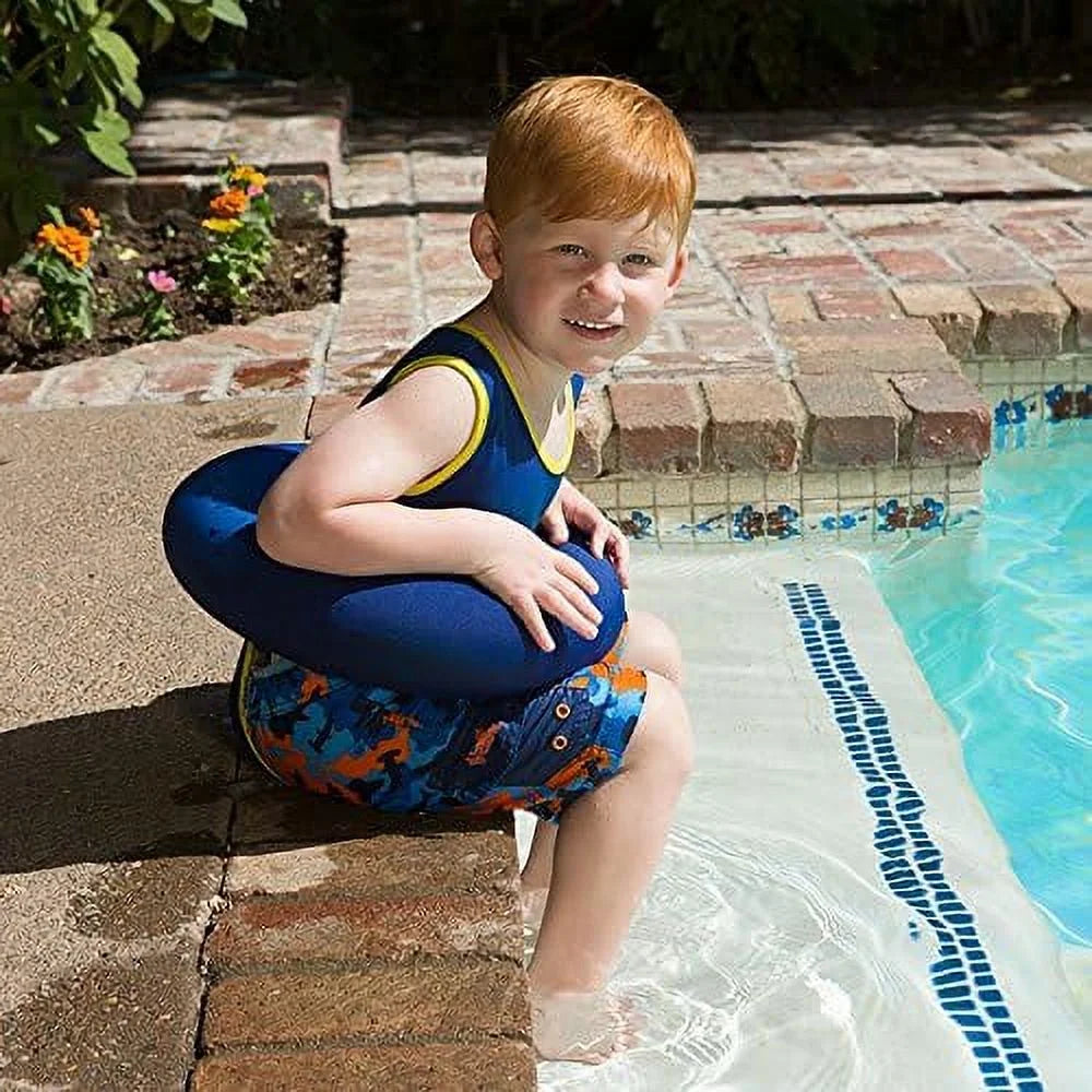 Blue Children's Swimming Vest Trainer W96260