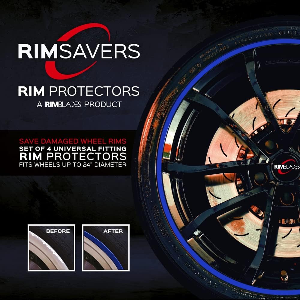 Silver Wheel Rim Protectors Set of 4 X395585