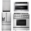 36 Dual Fuel Range, Microwave Drawer, Refrigerator, Dishwasher T470