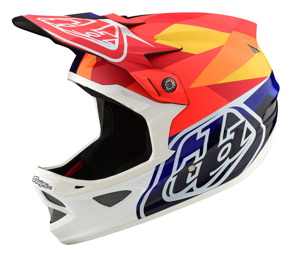 Jet Orange Navy D3 Carbon MIPS Helmet A439