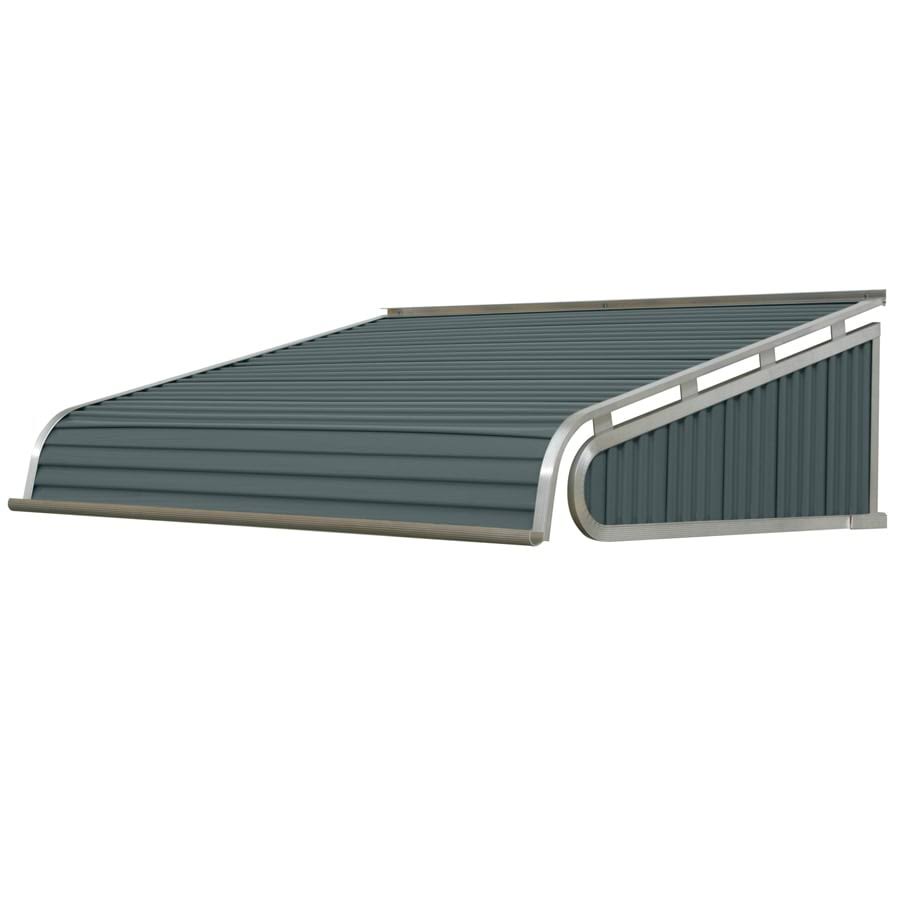 Slate Blue Solid Fixed Door Awning M32372