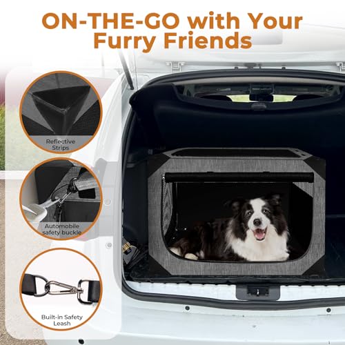 Collapsible Soft Travel Dog Crate J67134