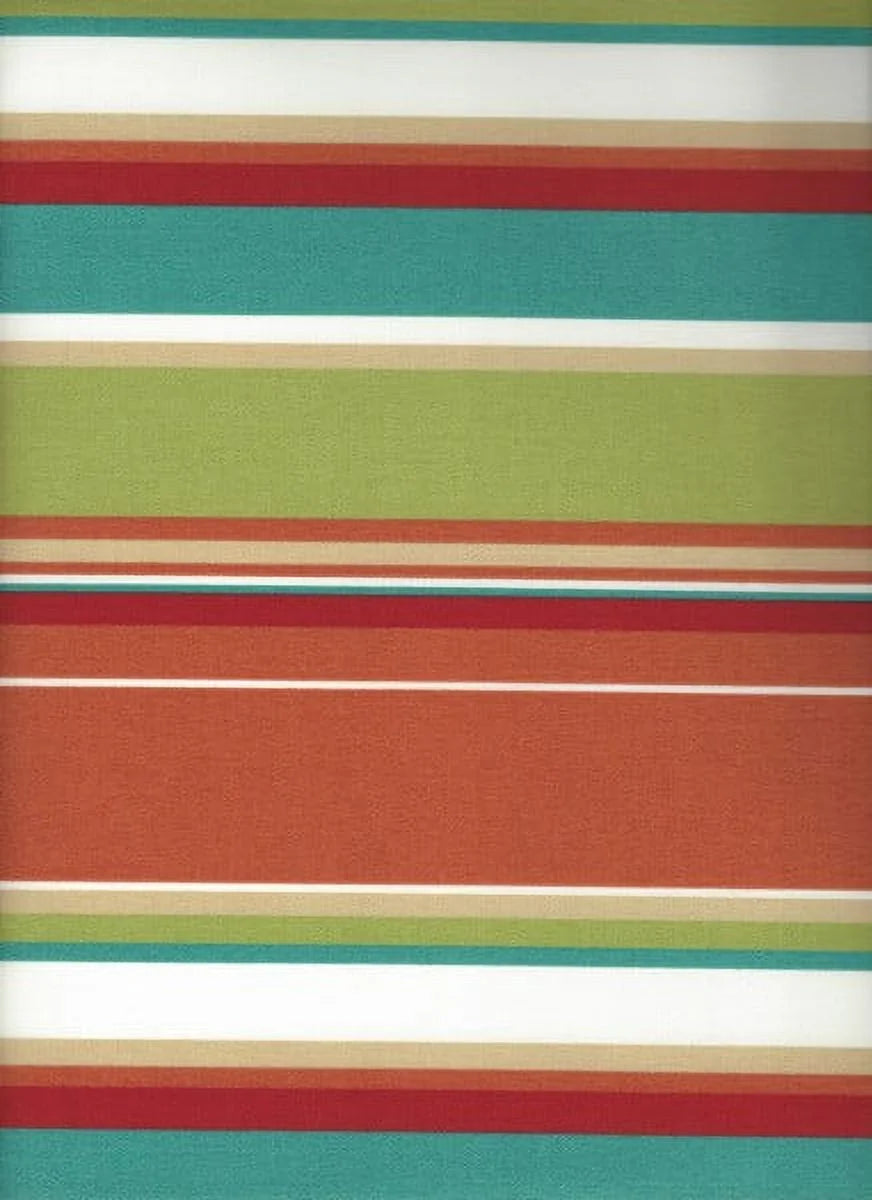 Multicolor Stripe Rectangular Outdoor Throw Pillows 2 Pack A536800