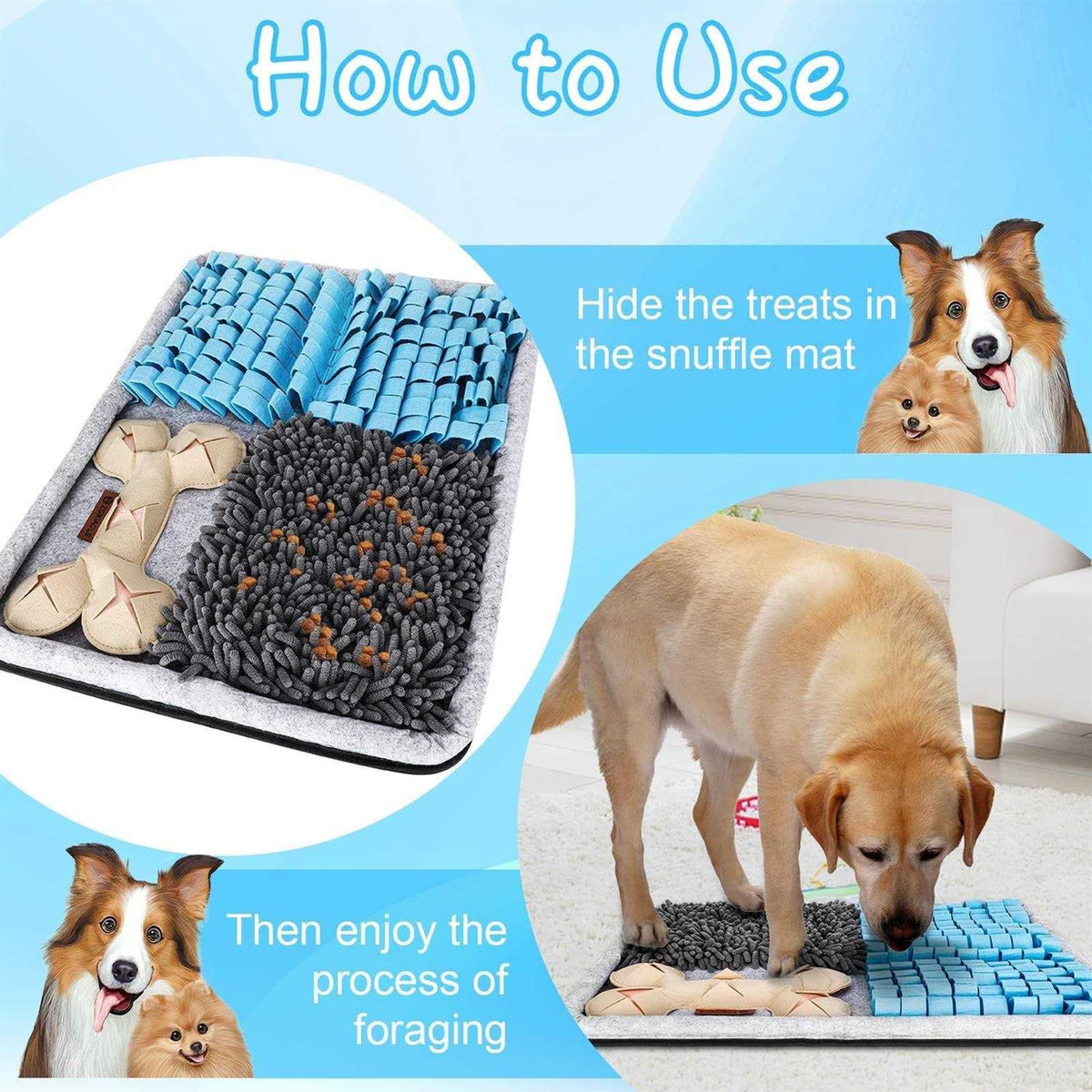 Snuffle Mat for Dogs U493223