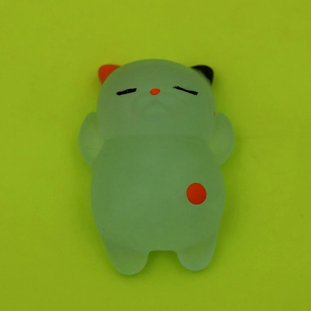 Glow-in-the-dark Squishy Fidget Animal Hand Toy F2507