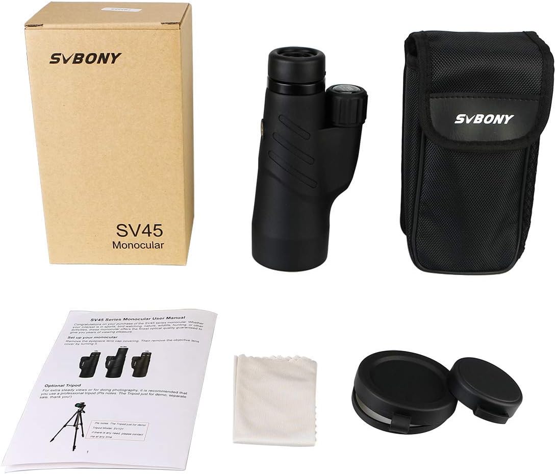 10x50 Waterproof Monocular Telescope with Case P442261
