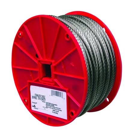 Stainless Steel Cable 3/16 inch 250 Foot Type 304 H2780