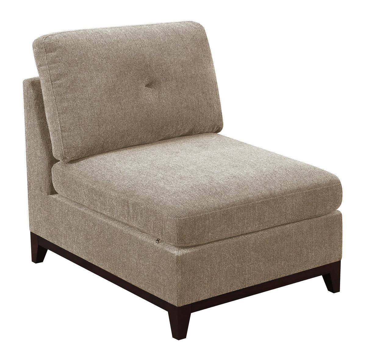 Chenille Camel U-Sectional Sofa Set 6pcs D316252