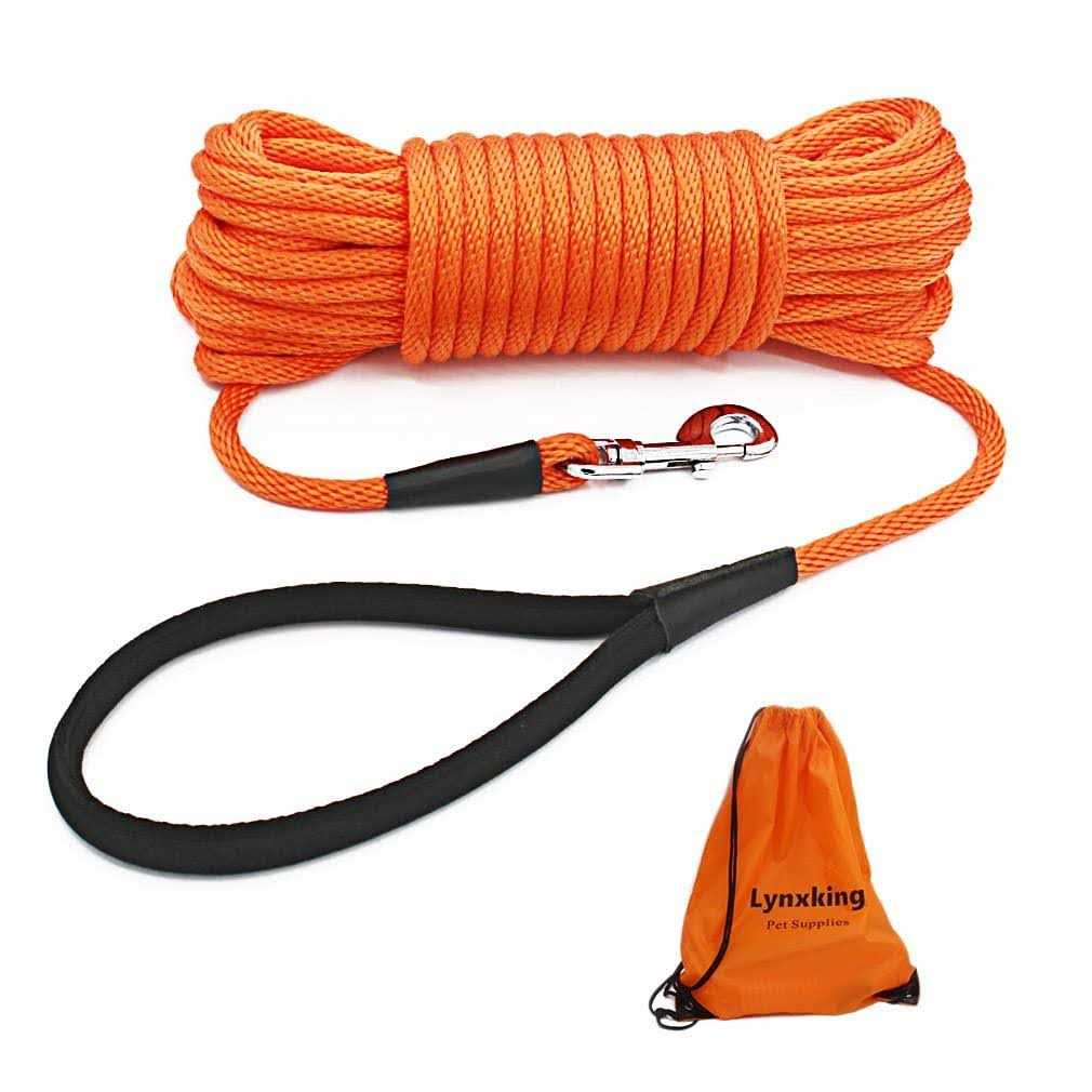 Long Lead Dog Leash Heavy Duty 10ft 15ft 30ft 50ft L523
