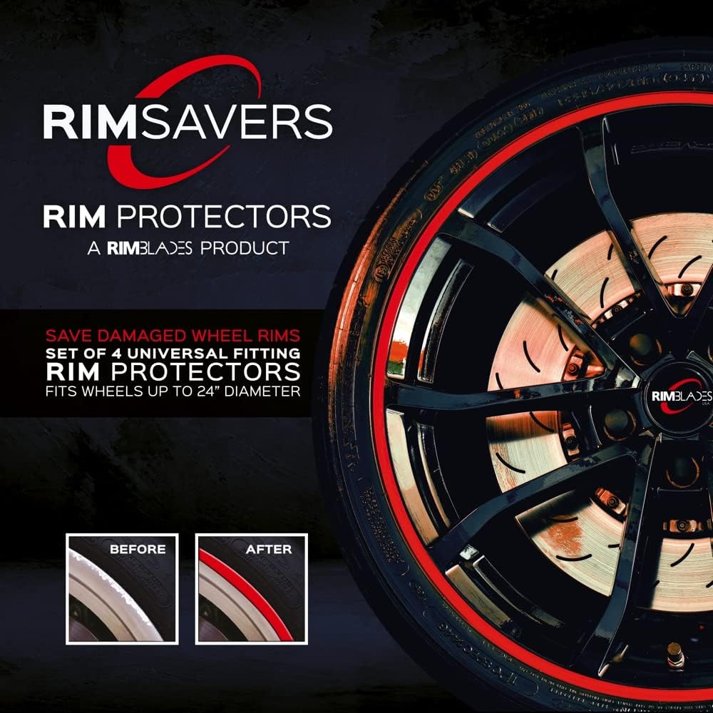 Silver Wheel Rim Protectors Set of 4 X395585