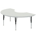 Kidney Shape Blow Molded Activity Table J1793