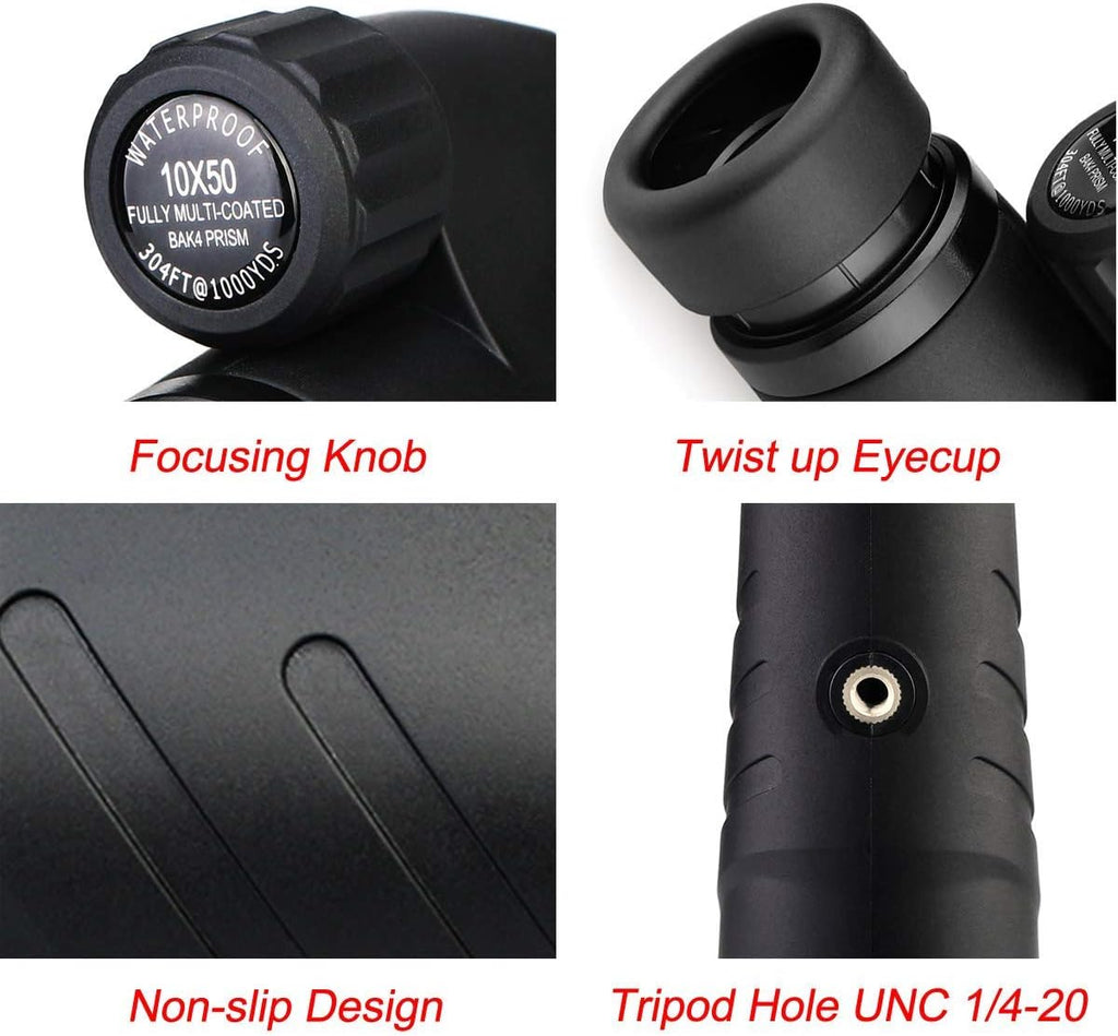 10x50 Waterproof Monocular Telescope with Case P442261