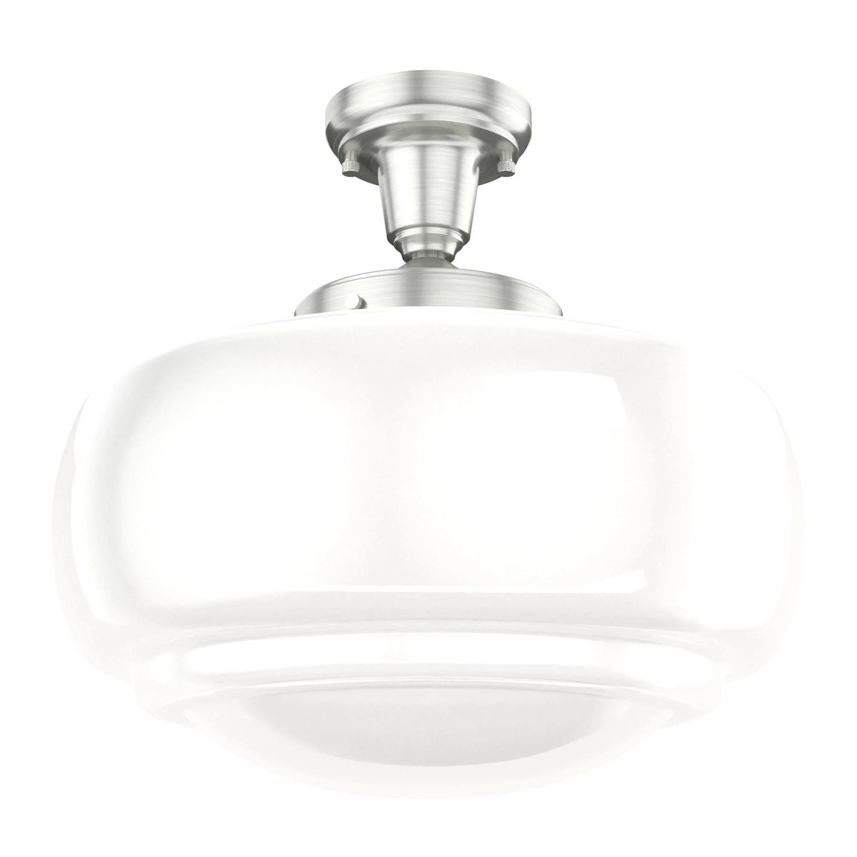 16 inch Cased White Glass Pendant Ceiling Light M518913