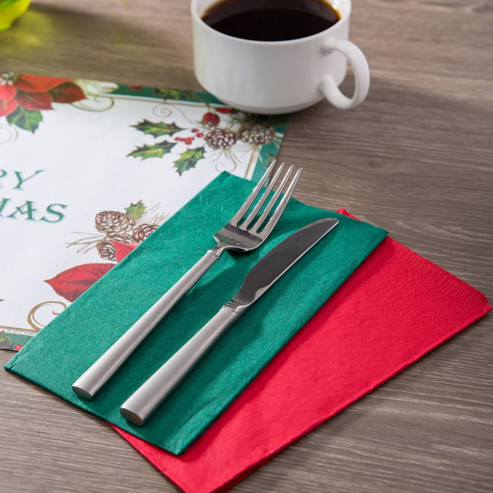 10x22 x 14x22 Merry Christmas Placemat Combo Pack - 250/Case W11039