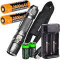 1000 Lumen Tactical Flashlight with Rechargeable Batteries H991804