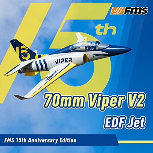 70mm Viper V2 EDF Navy Blue RC Airplanes PNP C834