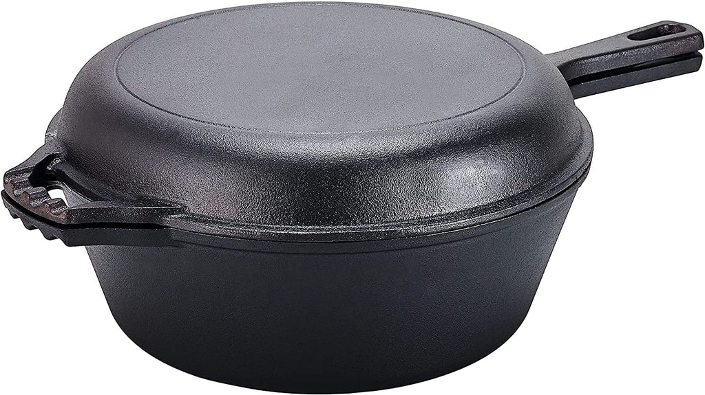 Pre-Seasoned 2-In-1 Cast Iron Skillet N308270