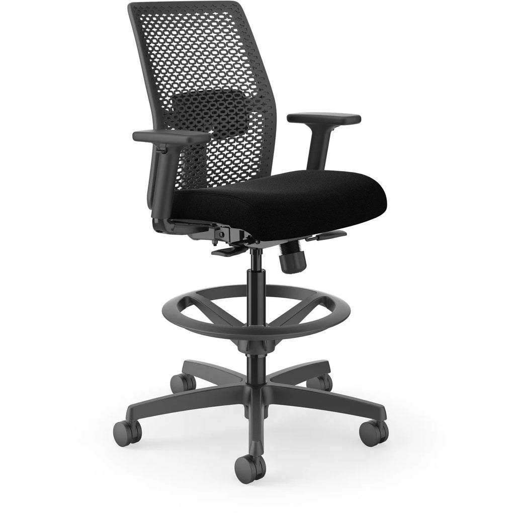 Black Low-Back Task Chair C17248