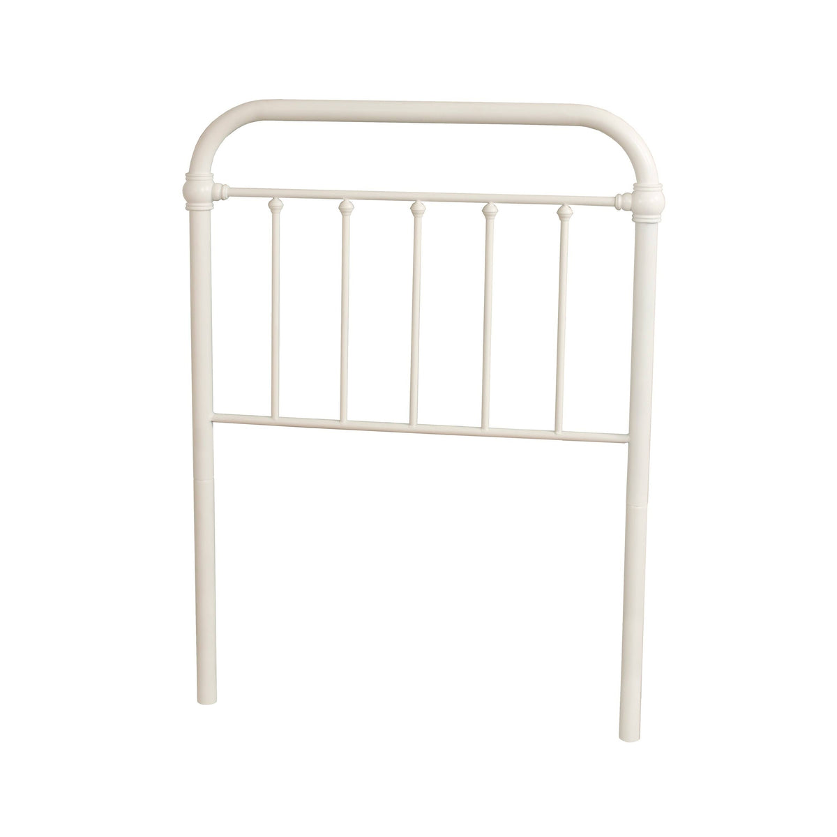 White Metal Headboard I81709