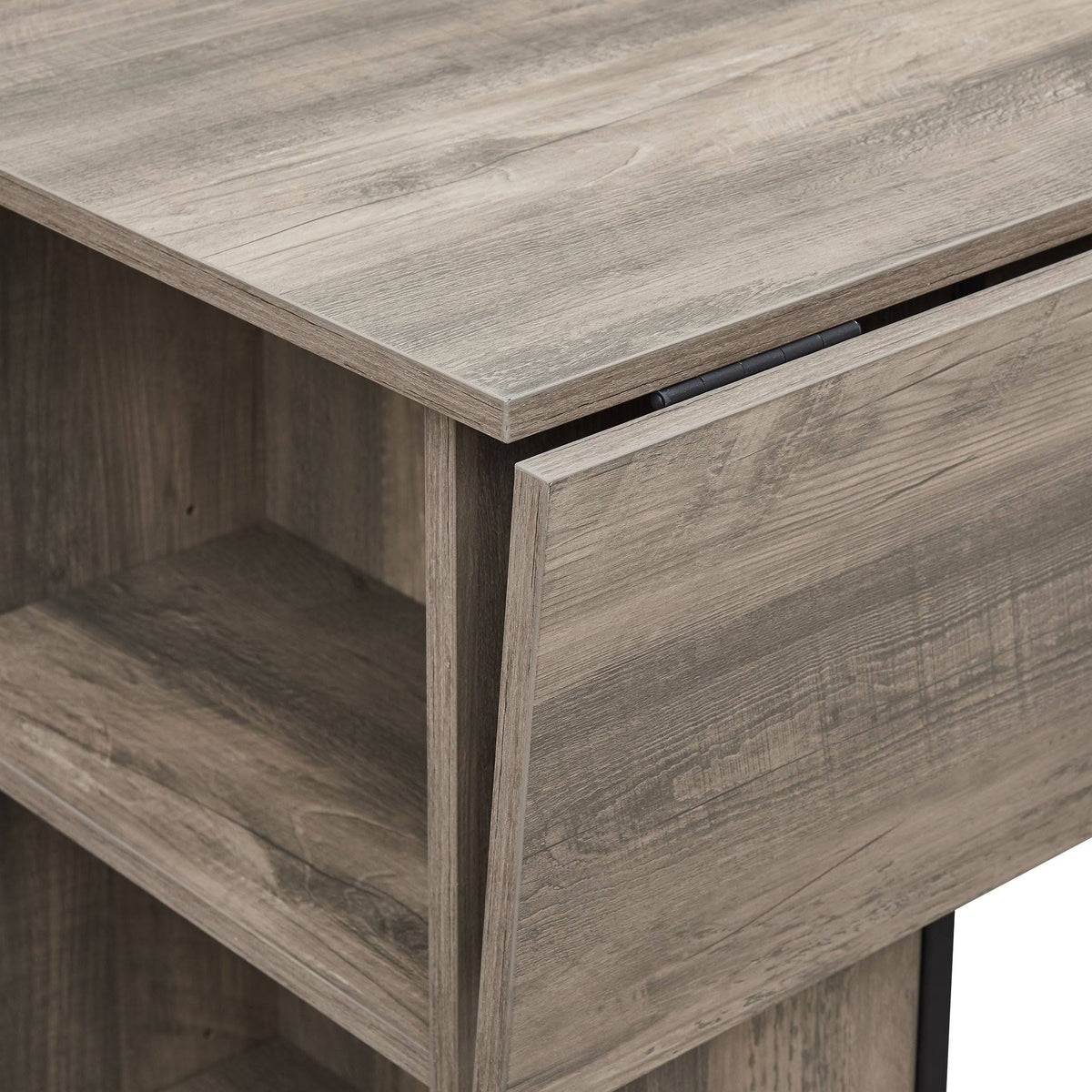 48-Inch Drop Leaf Storage Counter Table B35761