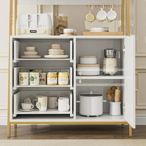 69" Tall 4-Tier Bookshelf with Drawers and Shelves P221