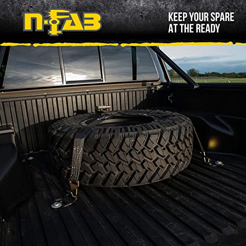 Gloss Black Truck Bed Tire Carrier U63899