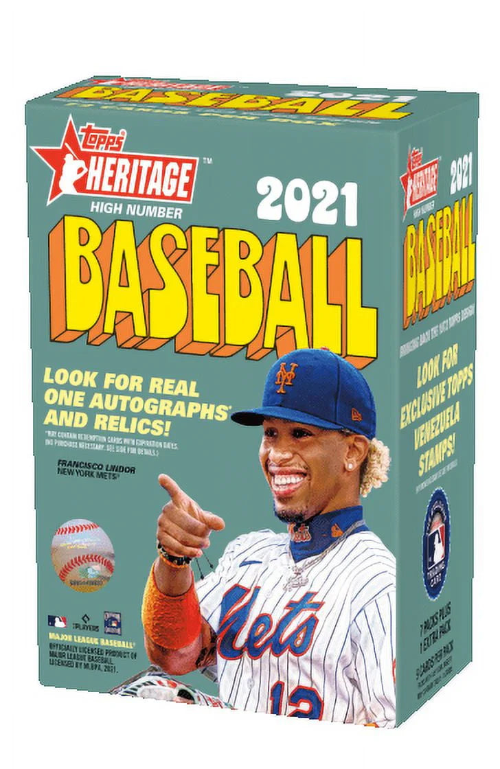 Topps Heritage High Number Baseball Blaster Box Trading Cards Z43794