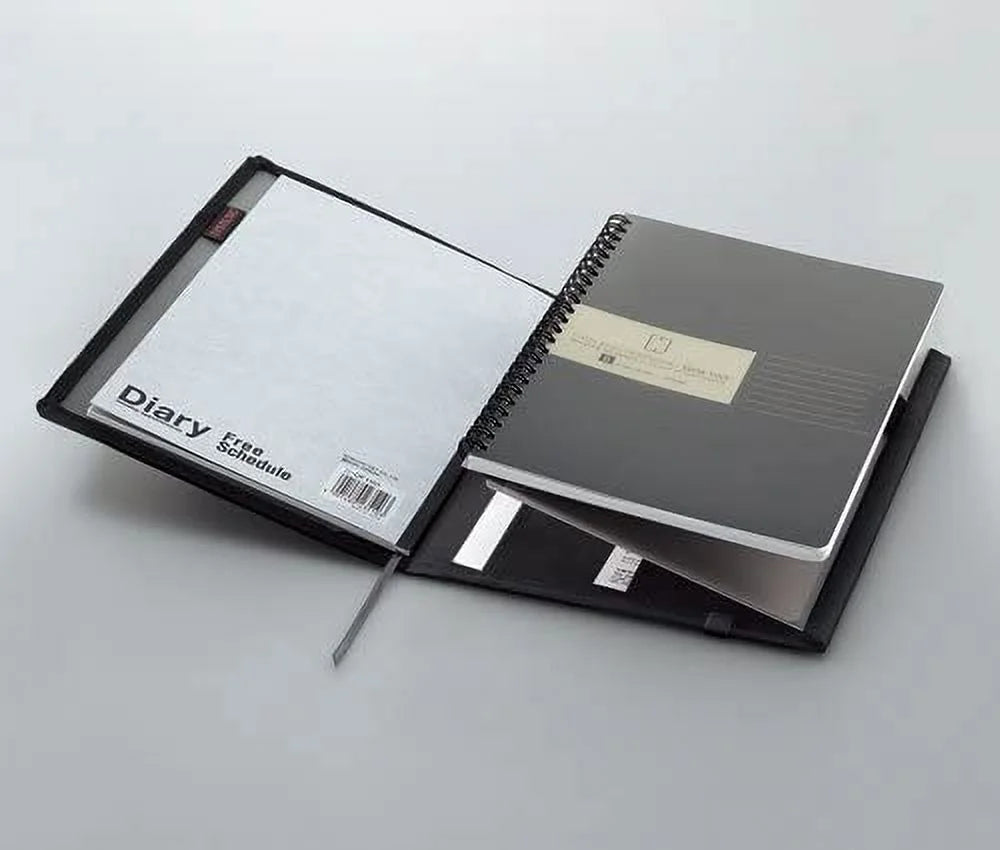 A5 B 6mm Ruled 50 Sheets Twin Ring Notebook Z331