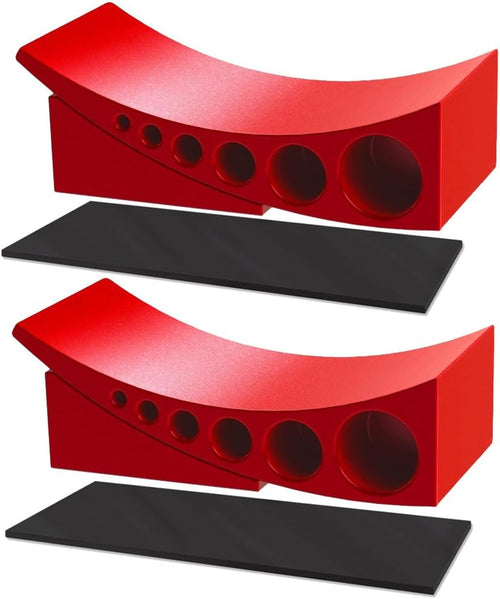 2-Pack Camper Leveler & Chock Set with Rubber Mats V9617