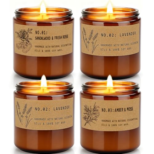 6 Pack Soy Scented Candles 21 oz Jar W2160