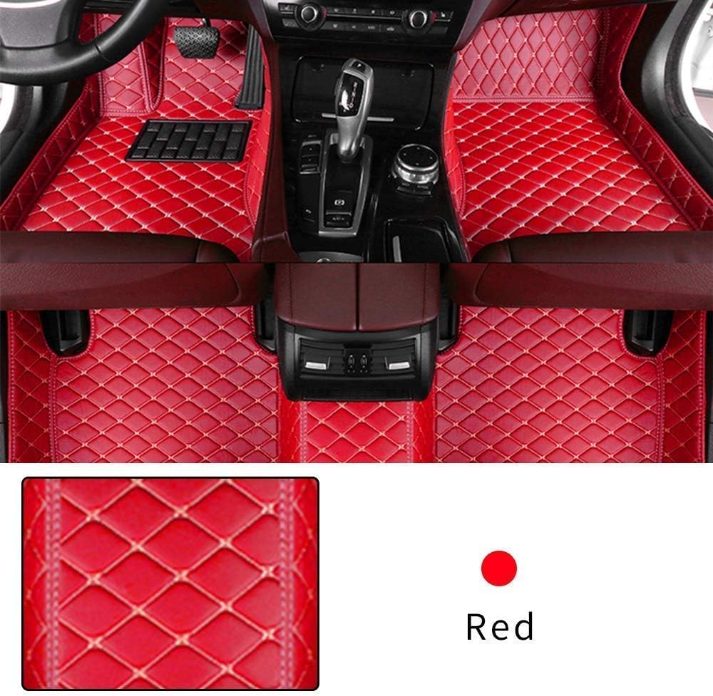 Black XPE Leather Full Coverage Car Floor Mat C4967