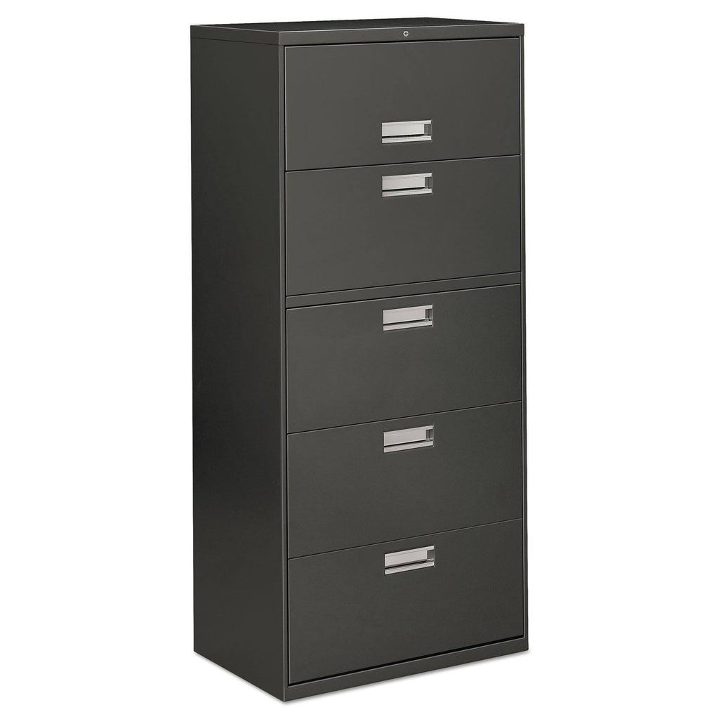 Three-Drawer Lateral File Cabinet, Charcoal K77169